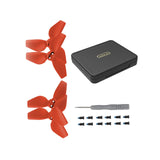 4 Pieces Spare Parts with Screws Mini Box Propellers Blade Props Box for Neo Red