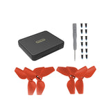 4 Pieces Spare Parts with Screws Mini Box Propellers Blade Props Box for Neo Red