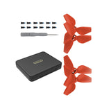 4 Pieces Spare Parts with Screws Mini Box Propellers Blade Props Box for Neo Red