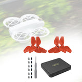 4 Pieces Spare Parts with Screws Mini Box Propellers Blade Props Box for Neo Red