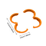 Maxbell Propeller Guard Protective Professional Lightweight Compact Drone Protective orange