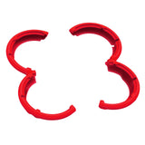 Maxbell Propeller Guard Protective Professional Lightweight Compact Drone Protective red