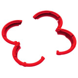 Maxbell Propeller Guard Protective Professional Lightweight Compact Drone Protective red