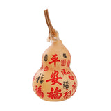 Maxbell Gourd Figurine Artwork Art Craft Ornament for Bedroom Living Room TV Cabinet