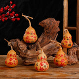 Maxbell Gourd Figurine Artwork Art Craft Ornament for Bedroom Living Room TV Cabinet