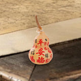 Maxbell Gourd Figurine Artwork Art Craft Ornament for Bedroom Living Room TV Cabinet