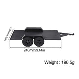 Maxbell RC Trailer RC Crawler Accessories for Hauling behind Car for 1/18 RC Crawler