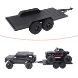 Maxbell RC Trailer RC Crawler Accessories for Hauling behind Car for 1/18 RC Crawler
