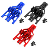 Maxbell 2Pcs 1/8 Scale RC Car Upgrades Part Premium Front Rear Lower Suspension Arms Red
