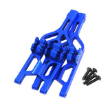 Maxbell 2Pcs 1/8 Scale RC Car Upgrades Part Premium Front Rear Lower Suspension Arms Blue