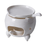 Maxbell Ceramic Tea Warmer Multipurpose Tea Light Heater for Wedding Indoor Tabletop