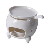 Maxbell Ceramic Tea Warmer Multipurpose Tea Light Heater for Wedding Indoor Tabletop