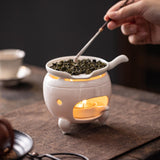 Maxbell Ceramic Tea Warmer Multipurpose Tea Light Heater for Wedding Indoor Tabletop