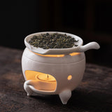 Maxbell Ceramic Tea Warmer Multipurpose Tea Light Heater for Wedding Indoor Tabletop