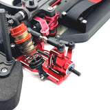 1:10 RC Car Parts Modification Kit RC Car Accessories for Ptg-2R Crawler DIY Red