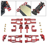 1:10 RC Car Parts Modification Kit RC Car Accessories for Ptg-2R Crawler DIY Red