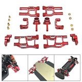 1:10 RC Car Parts Modification Kit RC Car Accessories for Ptg-2R Crawler DIY Red