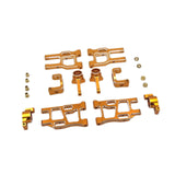 1:10 RC Car Parts Modification Kit RC Car Accessories for Ptg-2R Crawler DIY Gold