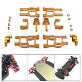 1:10 RC Car Parts Modification Kit RC Car Accessories for Ptg-2R Crawler DIY Gold