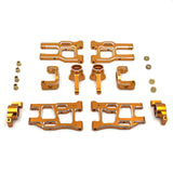 1:10 RC Car Parts Modification Kit RC Car Accessories for Ptg-2R Crawler DIY Gold