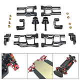 1:10 RC Car Parts Modification Kit RC Car Accessories for Ptg-2R Crawler DIY Black