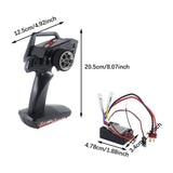 RC Car Transmit Machine with Receiver for Wltoys 12428 12427 12423 124006 Crawler