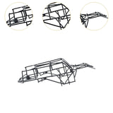 Maxbell 1/12 RC Car Frame Attachment Birthday Gifts Direct Replace Black Accessories