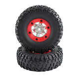 2Pcs 1:12 Scale RC Tires RC Spare Parts for 12428 Car Remote Control Vehicle