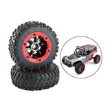 2Pcs 1:12 Scale RC Tires RC Spare Parts for 12428 Car Remote Control Vehicle