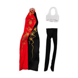 Maxbell 1/6 Scale Female Cheongsam Easy to Use Miniature Clothing for Action Figures