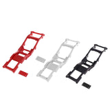 Maxbell 1/12 Scale RC Car Body Chassis Frame Aluminum Alloy for LC79 Truck Model Car Red