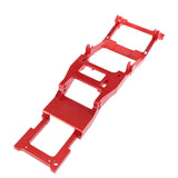 Maxbell 1/12 Scale RC Car Body Chassis Frame Aluminum Alloy for LC79 Truck Model Car Red