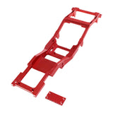 Maxbell 1/12 Scale RC Car Body Chassis Frame Aluminum Alloy for LC79 Truck Model Car Red
