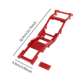 Maxbell 1/12 Scale RC Car Body Chassis Frame Aluminum Alloy for LC79 Truck Model Car Red