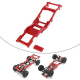 Maxbell 1/12 Scale RC Car Body Chassis Frame Aluminum Alloy for LC79 Truck Model Car Red