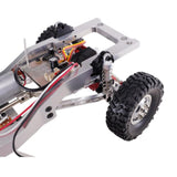 Maxbell 1/12 Scale RC Car Body Chassis Frame Aluminum Alloy for LC79 Truck Model Car Silver