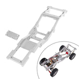 Maxbell 1/12 Scale RC Car Body Chassis Frame Aluminum Alloy for LC79 Truck Model Car Silver