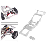 Maxbell 1/12 Scale RC Car Body Chassis Frame Aluminum Alloy for LC79 Truck Model Car Silver