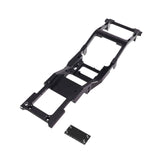 Maxbell 1/12 Scale RC Car Body Chassis Frame Aluminum Alloy for LC79 Truck Model Car Black