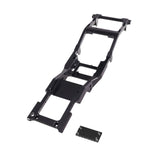 Maxbell 1/12 Scale RC Car Body Chassis Frame Aluminum Alloy for LC79 Truck Model Car Black