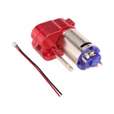 Maxbell 1/12 RC Car Gearbox Sturdy Metal Transmission Gearbox for LC79 Truck Vehicle Red