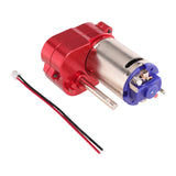 Maxbell 1/12 RC Car Gearbox Sturdy Metal Transmission Gearbox for LC79 Truck Vehicle Red