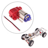 Maxbell 1/12 RC Car Gearbox Sturdy Metal Transmission Gearbox for LC79 Truck Vehicle Red