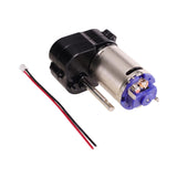 Maxbell 1/12 RC Car Gearbox Sturdy Metal Transmission Gearbox for LC79 Truck Vehicle Black