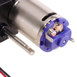 Maxbell 1/12 RC Car Gearbox Sturdy Metal Transmission Gearbox for LC79 Truck Vehicle Black
