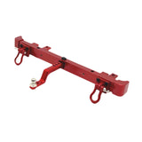 Maxbell 1/12 RC Car Rear Bumper Accessory for MN82 LC79 RC RC Crawler Car Trucks DIY red