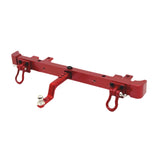 Maxbell 1/12 RC Car Rear Bumper Accessory for MN82 LC79 RC RC Crawler Car Trucks DIY red