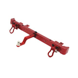 Maxbell 1/12 RC Car Rear Bumper Accessory for MN82 LC79 RC RC Crawler Car Trucks DIY red