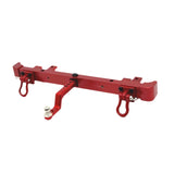 Maxbell 1/12 RC Car Rear Bumper Accessory for MN82 LC79 RC RC Crawler Car Trucks DIY red