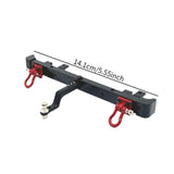Maxbell 1/12 RC Car Rear Bumper Accessory for MN82 LC79 RC RC Crawler Car Trucks DIY black